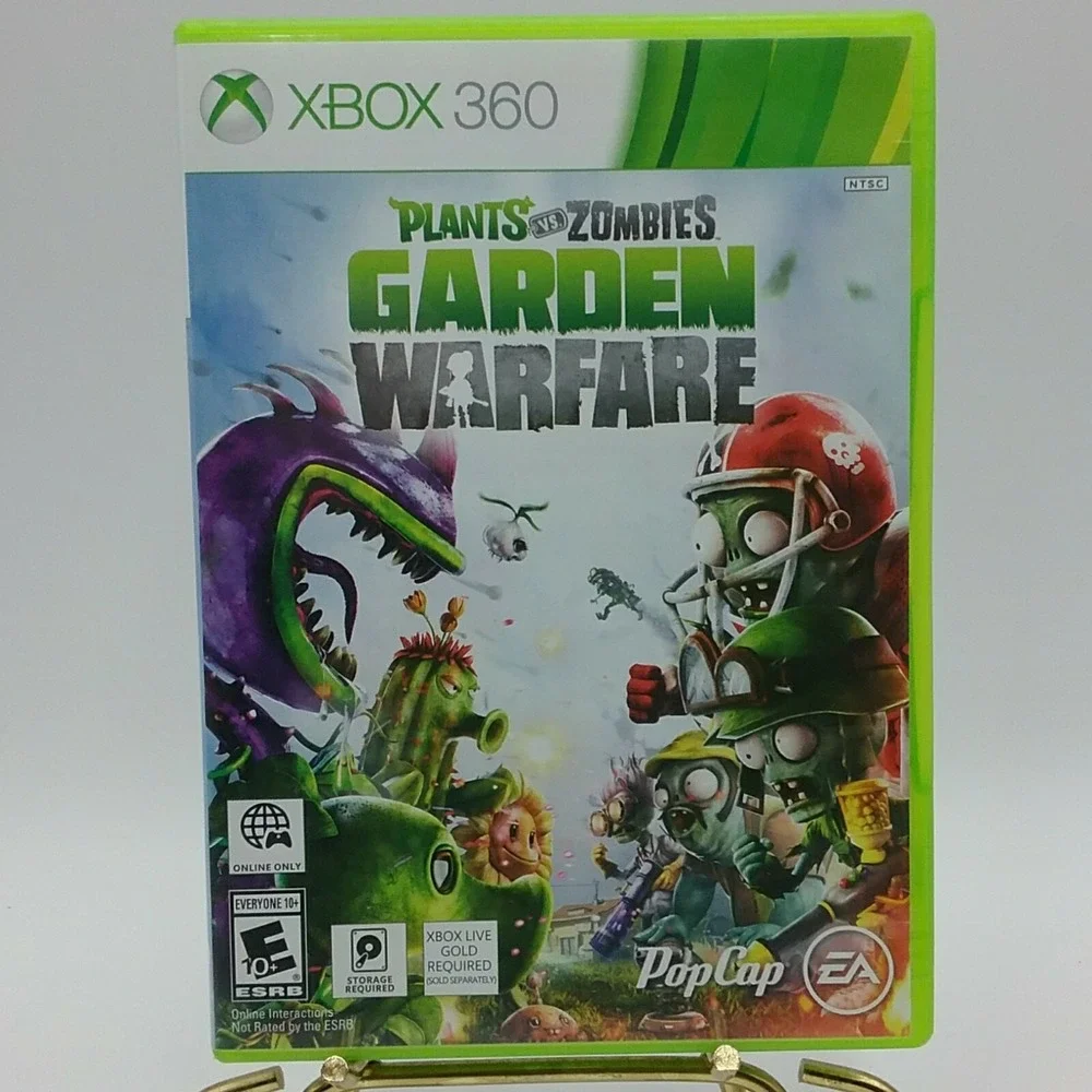 Plants vs Zombies Garden Warfare Xbox 360 2014 Disk and Case No Manual Online